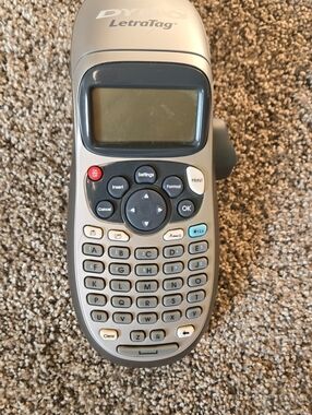 Dymo LetraTag Label Maker in Silver and Black